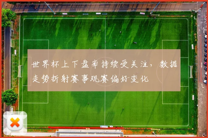 世界杯上下盘率持续受关注,数据走势折射赛事观赛偏好变化